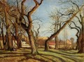 Kastanienbäume bei Louveciennes 1872 Camille Pissarro